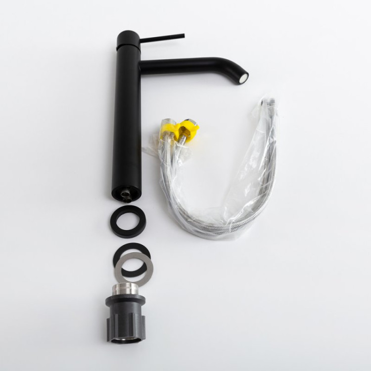 Смеситель для накладной раковины без донного клапана Cezares RELAX-LC1-IN-W0