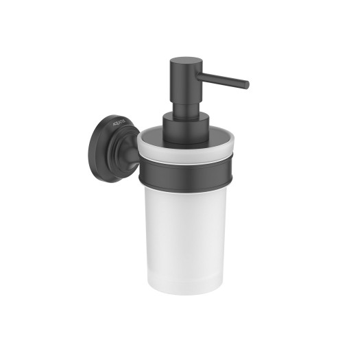 Дозатор Aquatek матовый черный AQ4505MB Классик