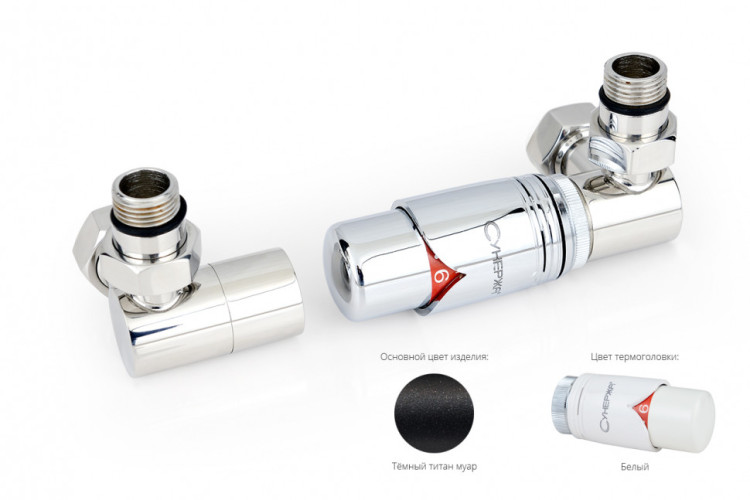 Автоматический терморегулятор Сунержа 3D правый G 1/2