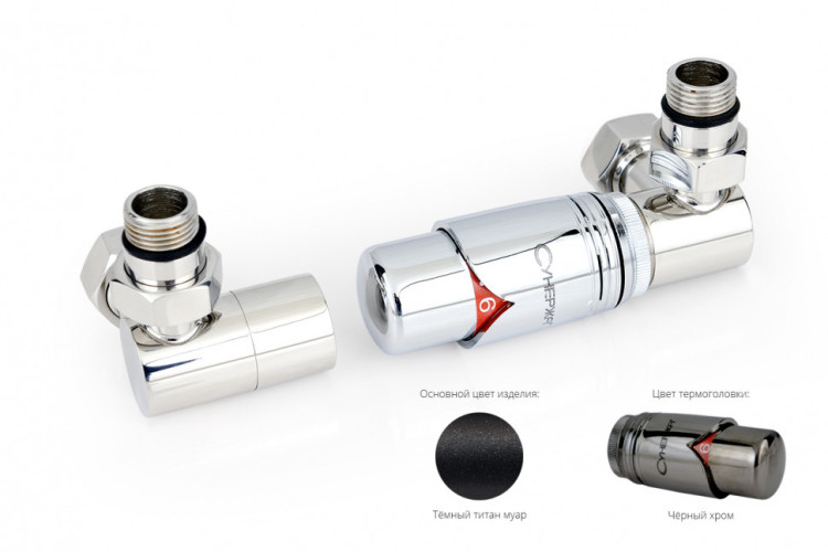 Автоматический терморегулятор Сунержа 3D правый G 1/2