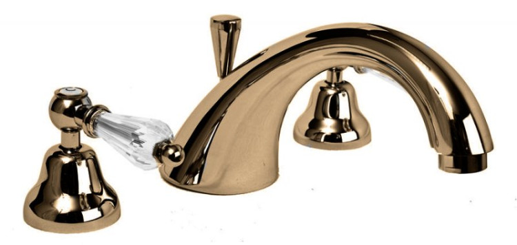 Смеситель на борт ванны Cezares VINTAGE-BVDM-03/24-Sw