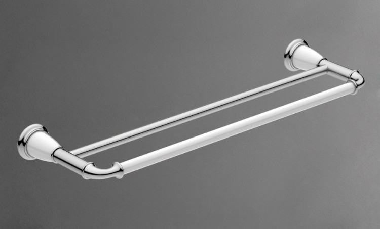 Полотенцедержатель двойной подвесной 61 см ART&MAX AM-E-2609-D-Cr