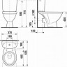 Унитаз компакт Jika Lyra 2423.6