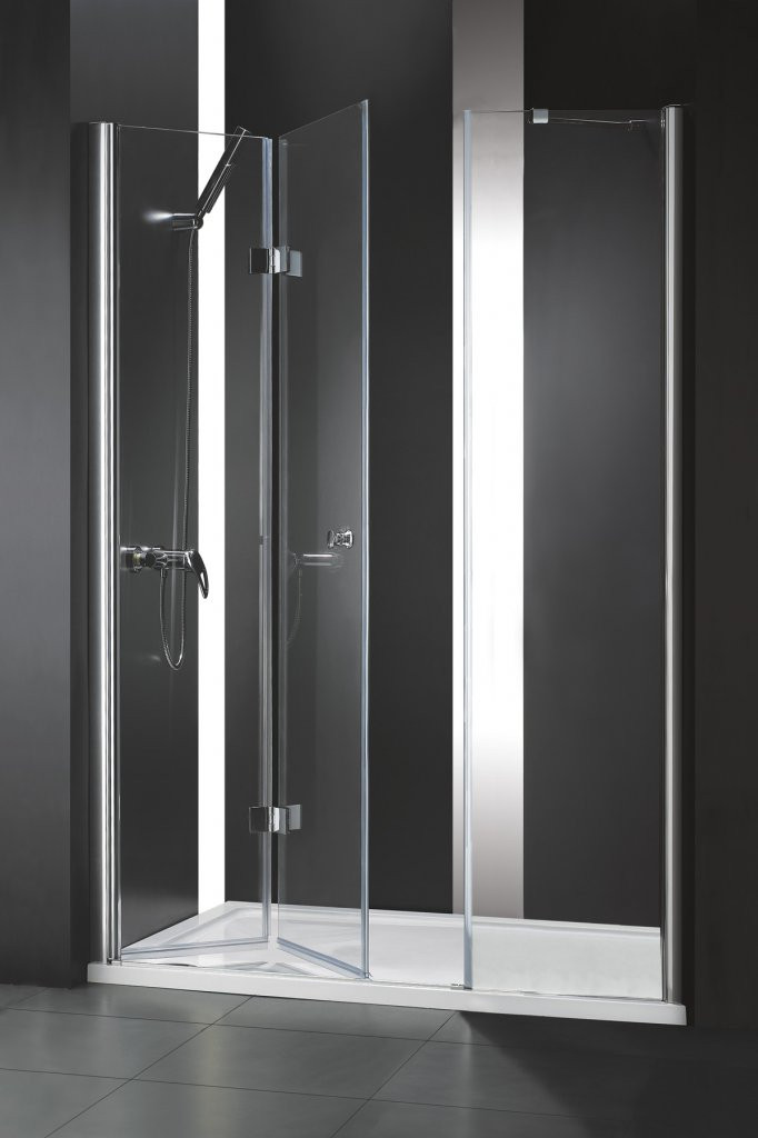 Душевая дверь в нишу ELENA BS-13 Cezares ELENA-W-BS-13-100+50/50-C-Cr