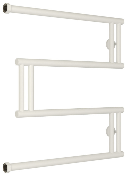 Полотенцесушитель водяной Сунержа High-Tech model &quot;M&quot; 600х600 Матовый белый