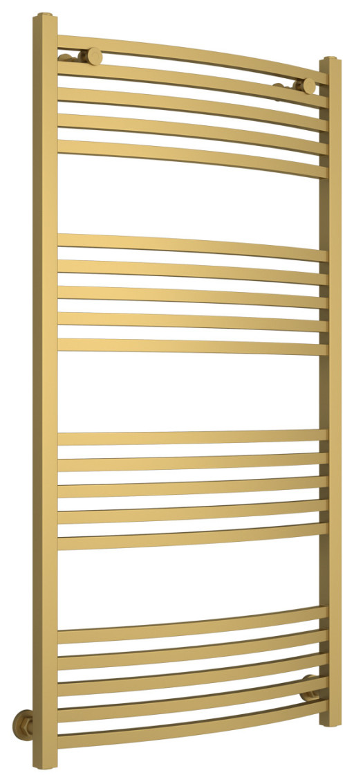 Полотенцесушитель водяной Сунержа Аркус 1200х600 Матовое золото