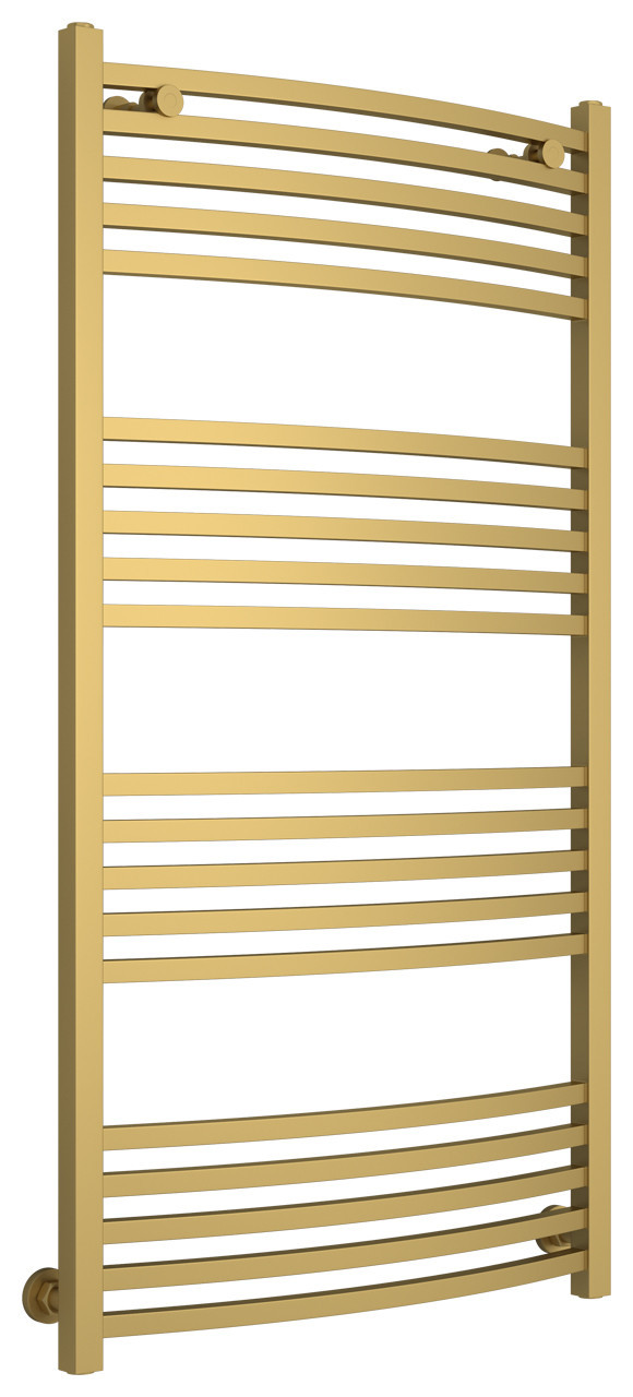 Полотенцесушитель водяной Сунержа Аркус 1200х600 Матовое золото