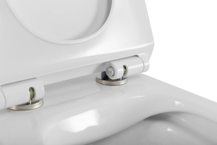 Сиденье быстросъемное, дюропласт, soft close, металлическое крепление BelBagno BB2034SC