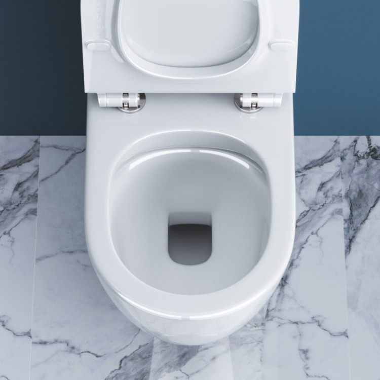 Сиденье быстросъемное, дюропласт, soft close, металлическое крепление BelBagno BB2034SC