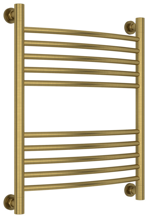 Полотенцесушитель водяной Сунержа Богема+ выгнутая 600х500 Состаренная латунь