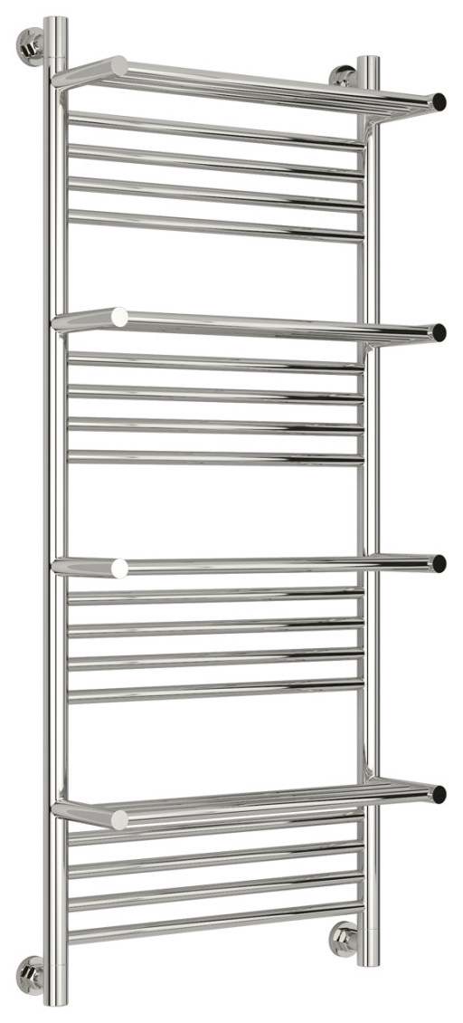 Полотенцесушитель водяной Сунержа Богема 4 полки+ 1200х500 Без покрытия