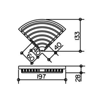 Полочка Keuco 24943 010000