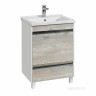 Тумба под раковину AQUATON Капри 60 бетон пайн 1A230101KPDA0