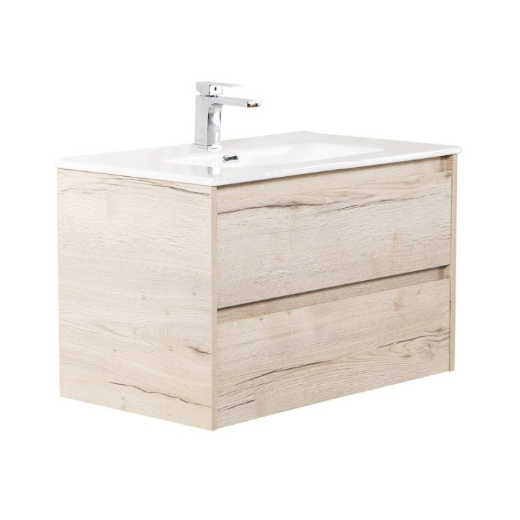 База под раковину подвесная с двумя выкатными ящиками BelBagno KRAFT-900-2C-SO-RT