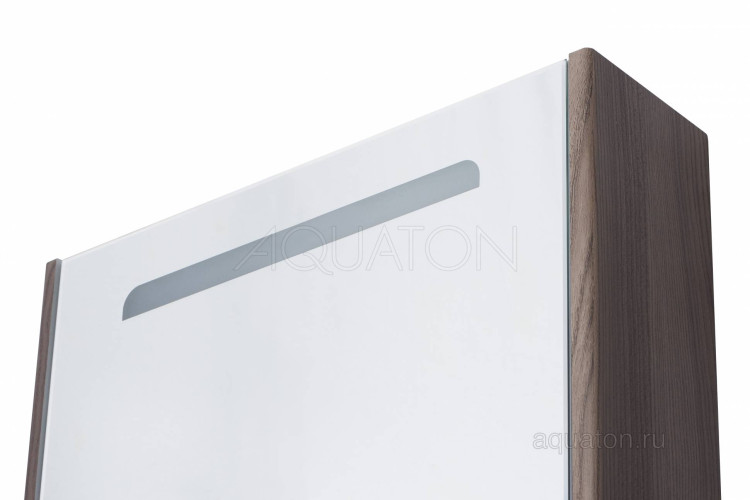 Зеркальный шкаф Aquaton Сильва 60 дуб макиато 1A216202SIW50