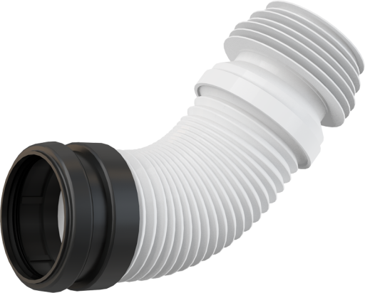 Гибкая подводка для выпуска унитаза DN90/110 (подходит ко всем скрытым системам инсталляции) Alcadrain M9006