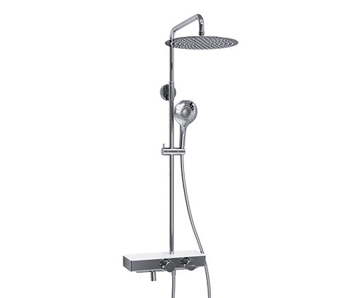 WasserKRAFT A113.116.101.CH Thermo Душевой комплект с термостатическим смесителем