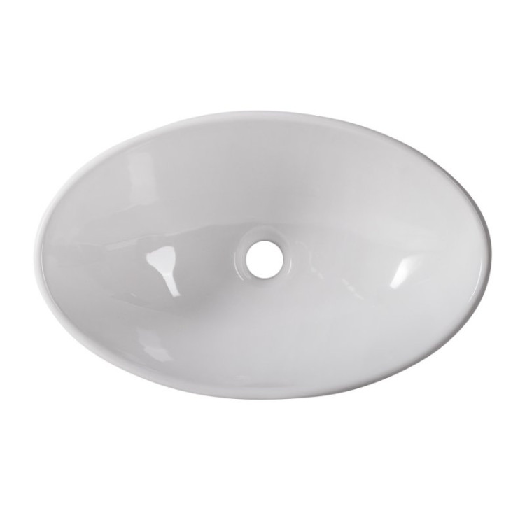 Раковина керамическая накладная, овальная BelBagno BB1147