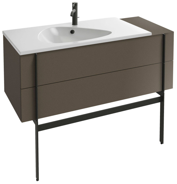 Мебель 120 см для раковины-столешницы 100 cм, ореховое дерево Jacob Delafon NOUVELLE VAGUE EB3033-E16