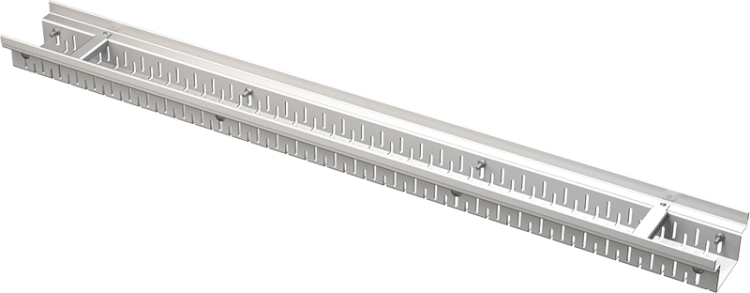 Дренажный желоб 100 мм регулируемый, нержавеющая сталь Alcadrain ADZ302V