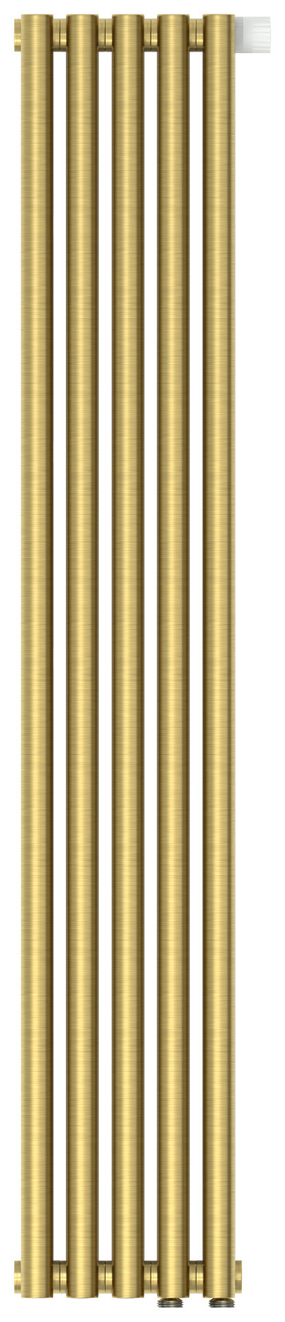 Отопительный радиатор Сунержа Эстет-0 EU50 правый 1200х225 5 секций Состаренная латунь