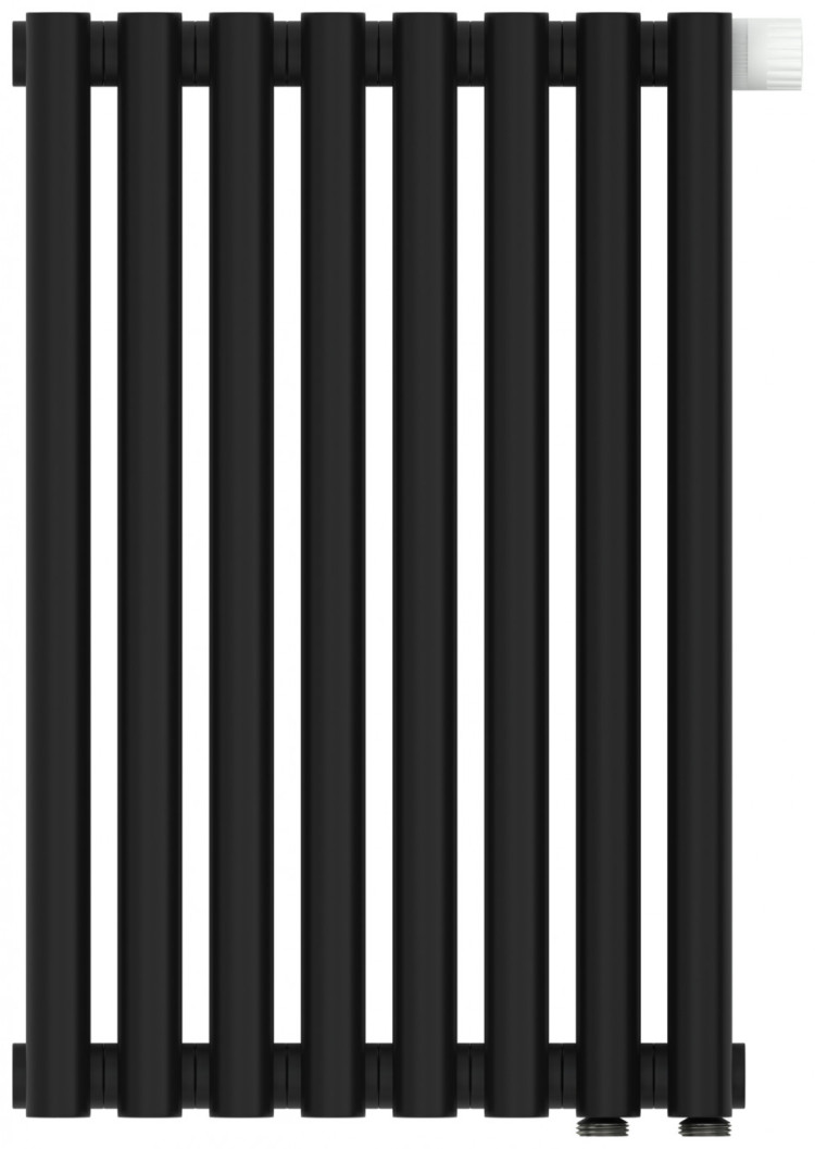 Отопительный радиатор Сунержа Эстет-00 EU50 500х360 8 секций Матовый чёрный