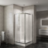 Душевой уголок BELBAGNO DUE-A-2 BelBagno DUE-A-2-90-P-Cr