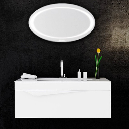 Тумба под раковину Aqwella Папируc 100 подвесная