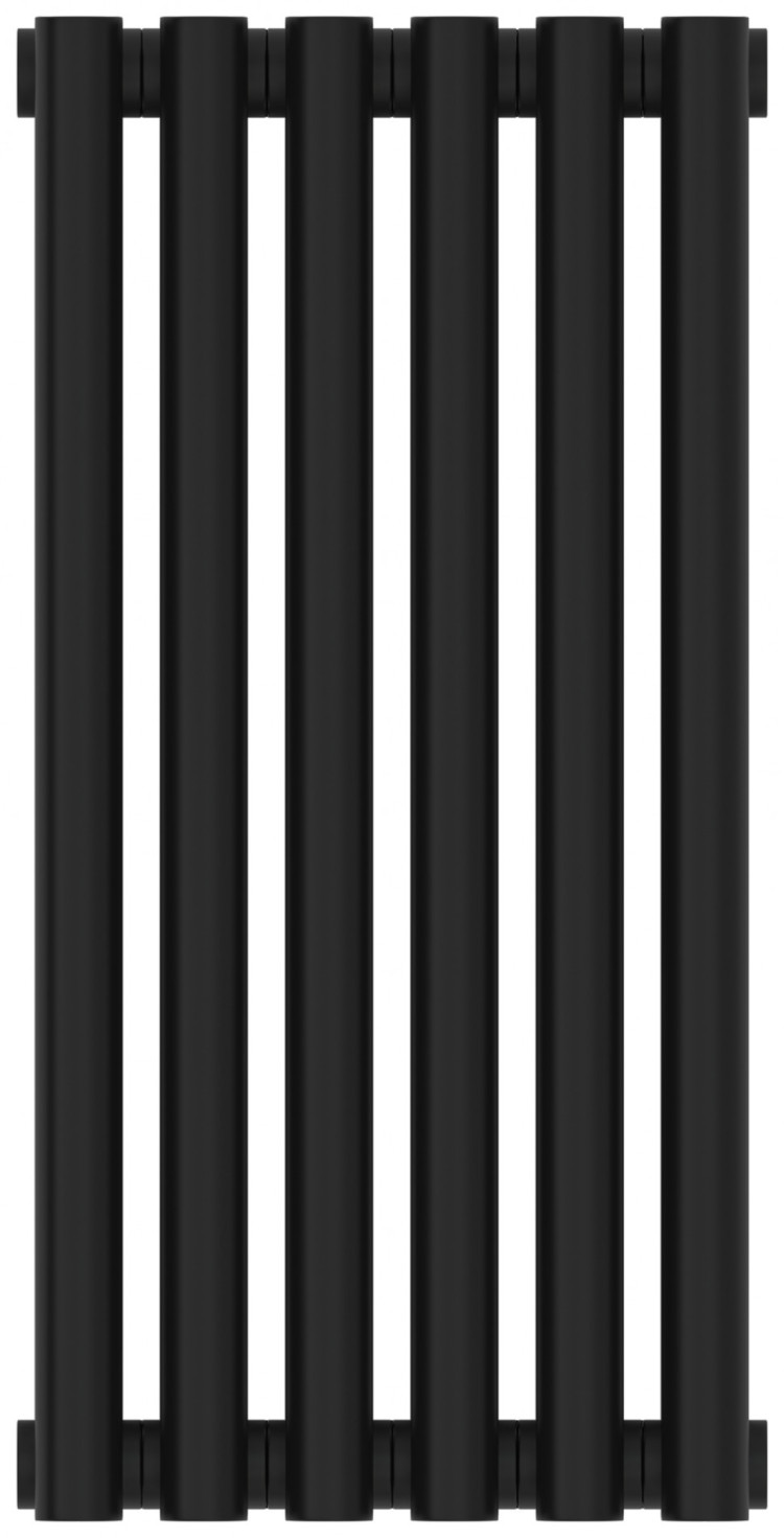 Отопительный радиатор Сунержа Эстет-11 500х270 6 секций Матовый чёрный