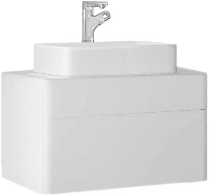 Тумба под раковину Raval Pure 80 подвесная