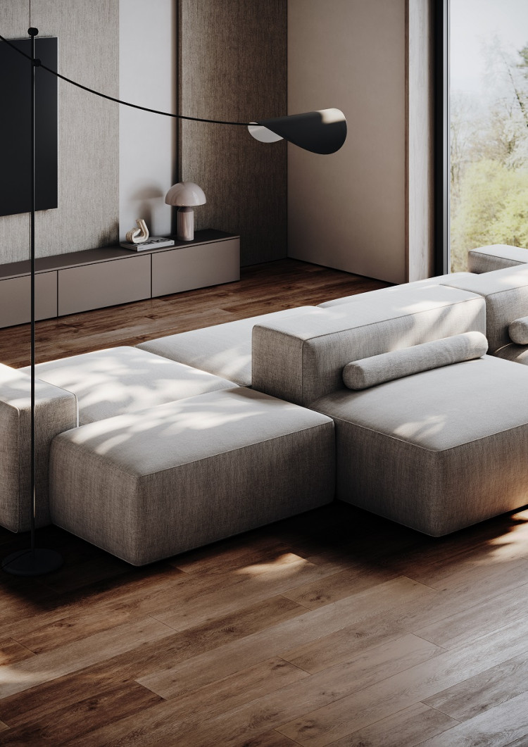 Кварцевый ламинат Fargo Bevel Дуб Шварцвальд 50-7009-24