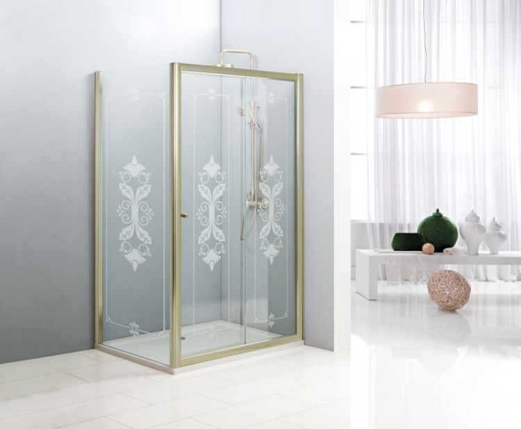 Душевой уголок GIUBILEO-AH-1-SCORREVOLE Cezares GIUBILEO-AH-1-120/90-SCORREVOLE-CP-Cr