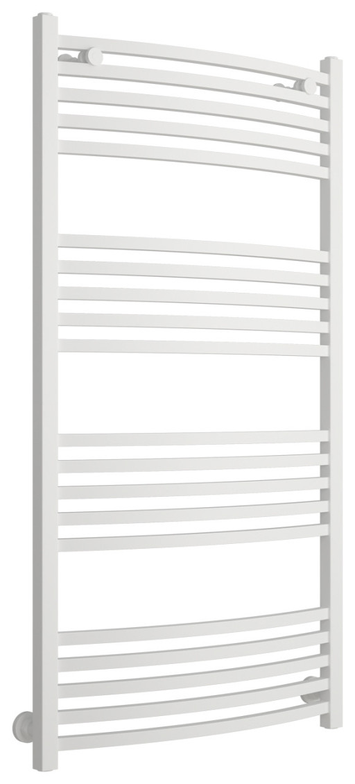 Полотенцесушитель водяной Сунержа Аркус 1200х600 Матовый белый