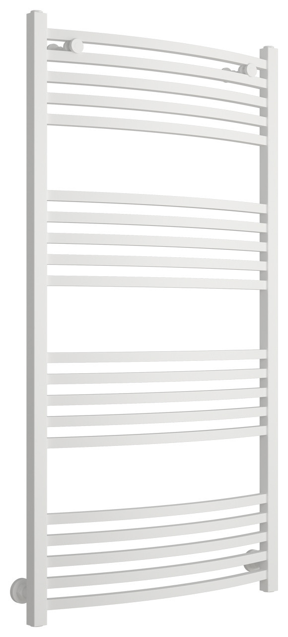 Полотенцесушитель водяной Сунержа Аркус 1200х600 Матовый белый