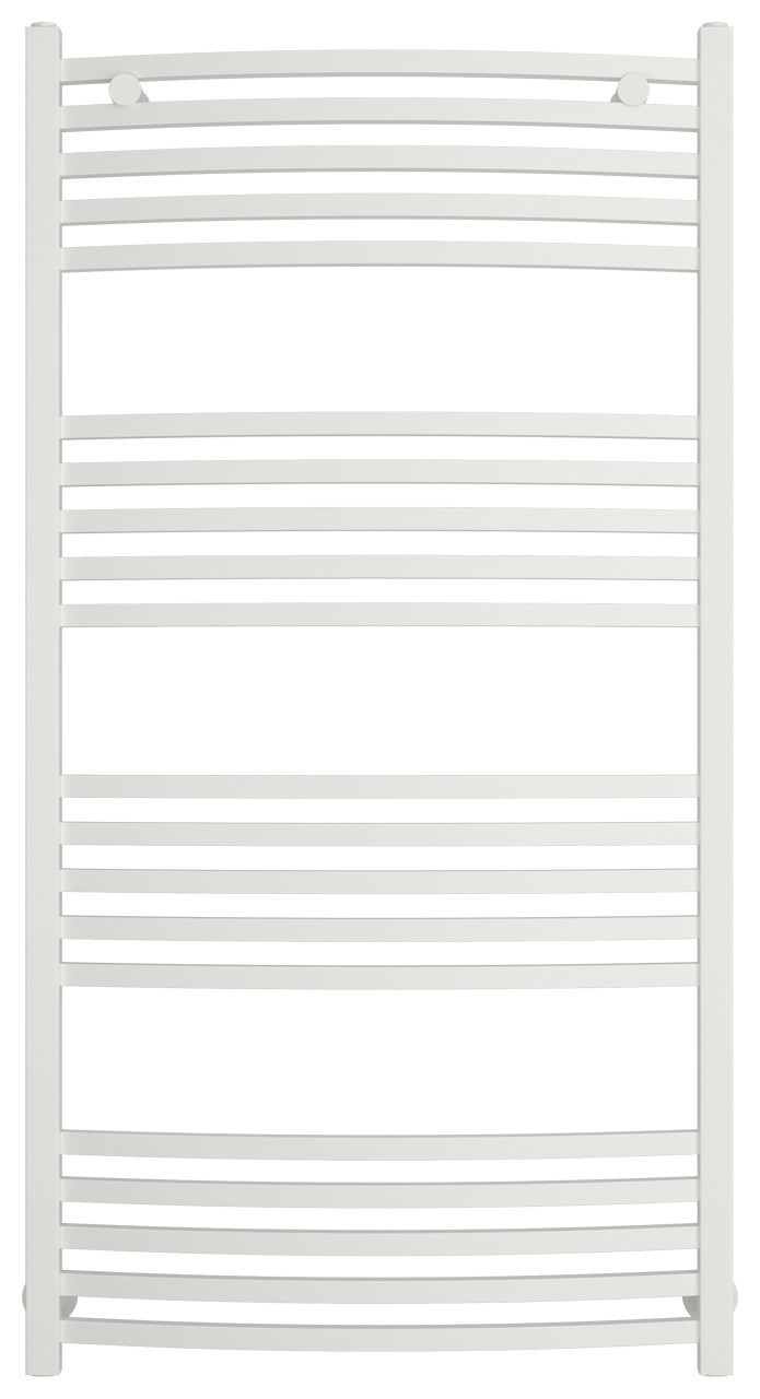 Полотенцесушитель водяной Сунержа Аркус 1200х600 Матовый белый