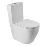 Сиденье быстросъемное, дюропласт, soft close, металлическое крепление BelBagno BB865SC