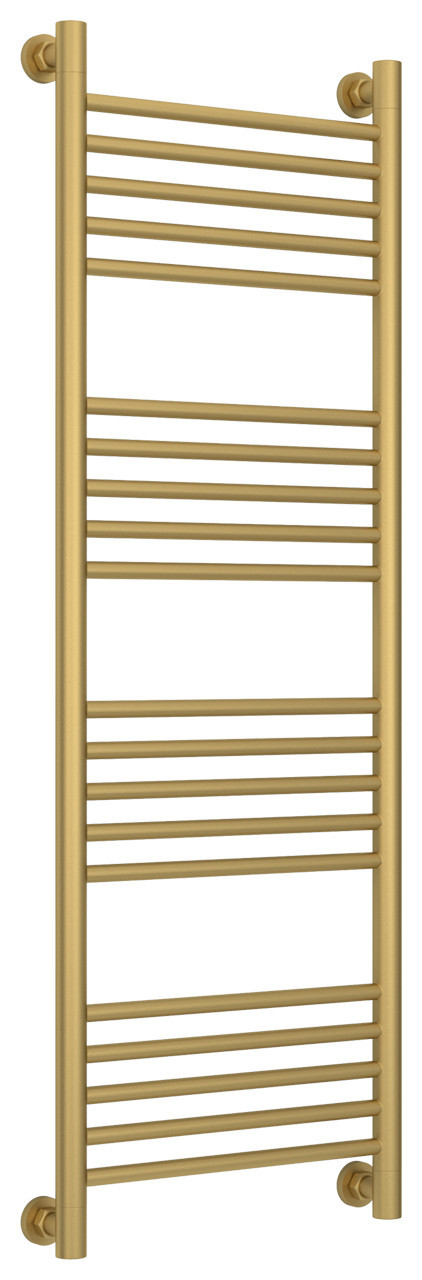 Полотенцесушитель водяной Сунержа Богема+ прямая 1200х400 Матовое золото