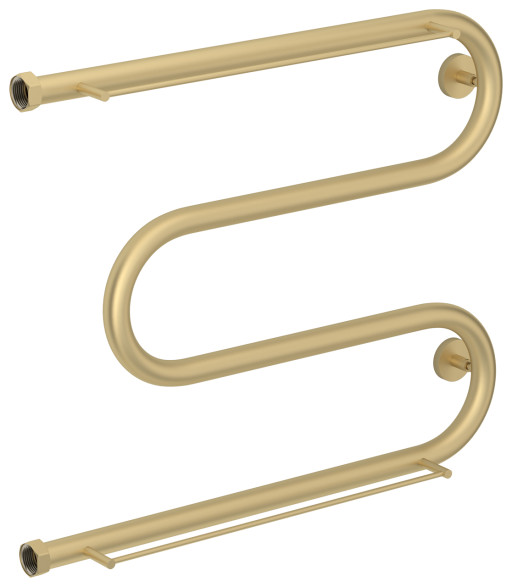 Полотенцесушитель водяной Сунержа М-образный 2 полки 500х650 Матовая шампань