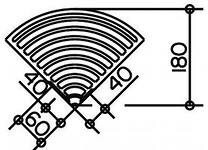 Полочка Keuco 24944 010100