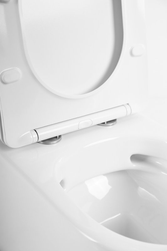 Сиденье дюропластовое с быстросъёмными петлями, механизмом Soft Close BelBagno BB865SC