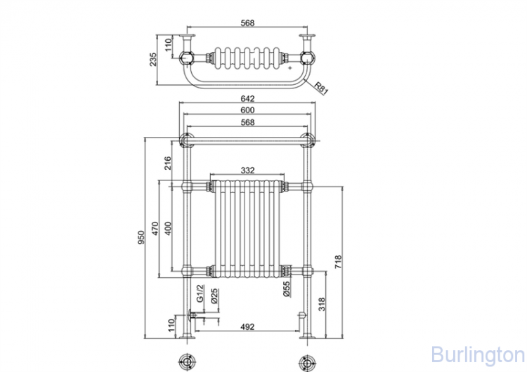 Полотенцесушитель Trafalgar