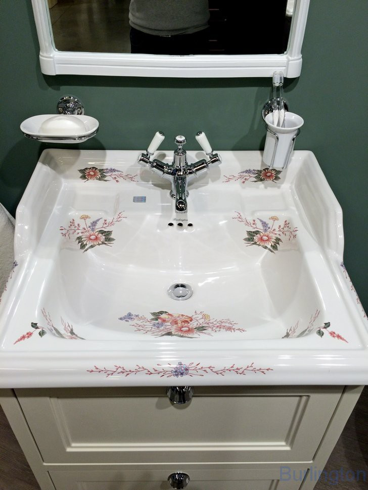 Смеситель для раковины на 1 отверстие с донным клапаном [KE4 WAL]