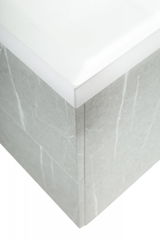 Раковина из искусственного камня, 1000x450x150 BelBagno BB1000/450-LV-ART-AST-NERO