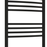 Полотенцесушитель электрический Сунержа Богема 3.0 выгнутая 1000х500 МЭМ левый Матовый чёрный