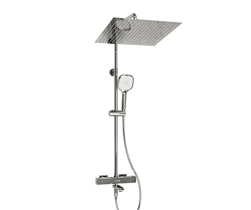 WasserKRAFT A199.119.065.010.CH Thermo Душевой комплект с термостатическим смесителем