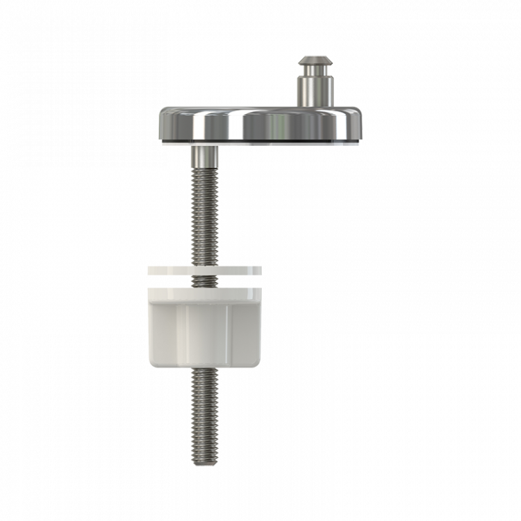 Петли с нижним монтажом, крышка из нержавеющей стали Alcadrain P106