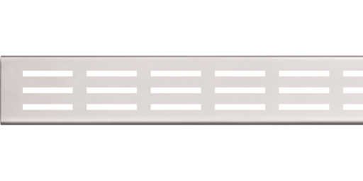 Решетка для дренажного желоба 75 мм, оцинкованная сталь Alcadrain ADZ-R101