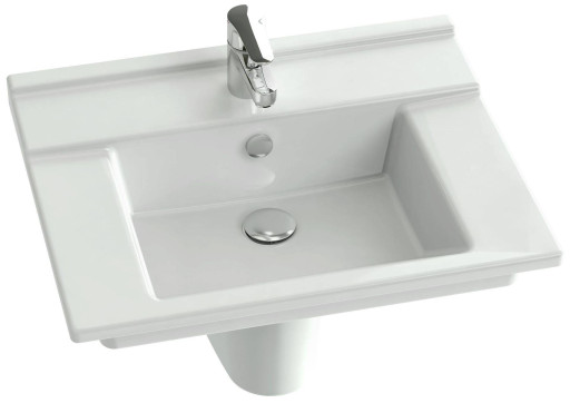 Подвесная раковина-столешница 60 х 48 см Jacob Delafon STRUKTURAEXI112-00