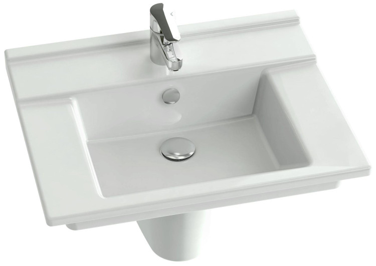 Подвесная раковина-столешница 60 х 48 см Jacob Delafon STRUKTURAEXI112-00