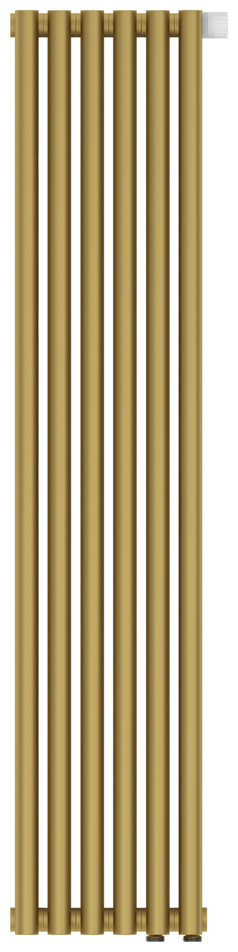 Отопительный радиатор Сунержа Эстет-00 EU50 1200х270 6 секций Матовое золото